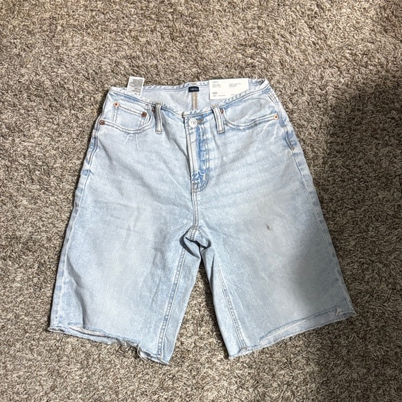 American Eagle Outfitters Light Blue Jean Shorts - Picture 1 of 2